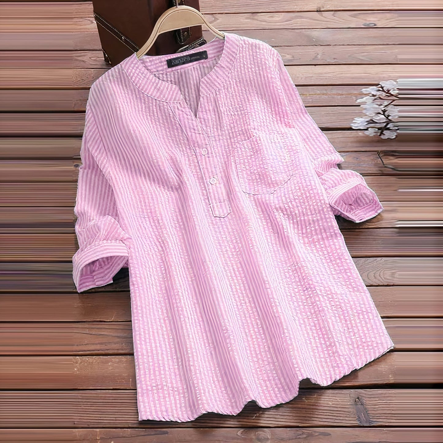 VALERIANA | Blusa casual y elegante de algodón