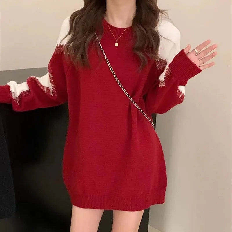 Lovely | Cálido jersey de punto con corte holgado para mujer