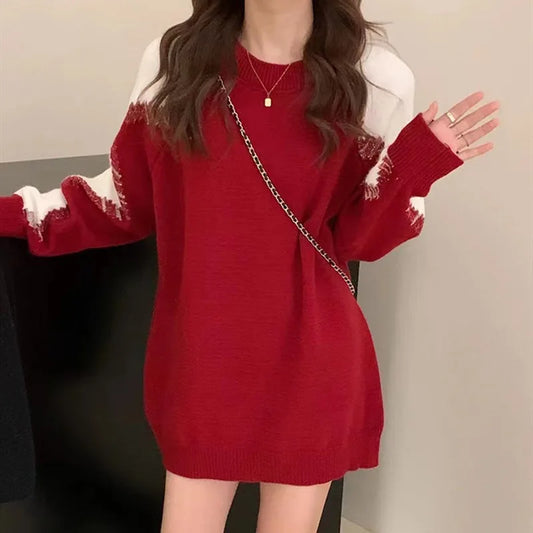 Lovely | Cálido jersey de punto con corte holgado para mujer