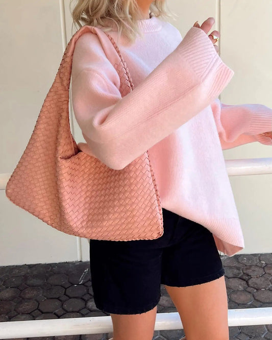 Rosalia - Cálido jersey oversize para mujer