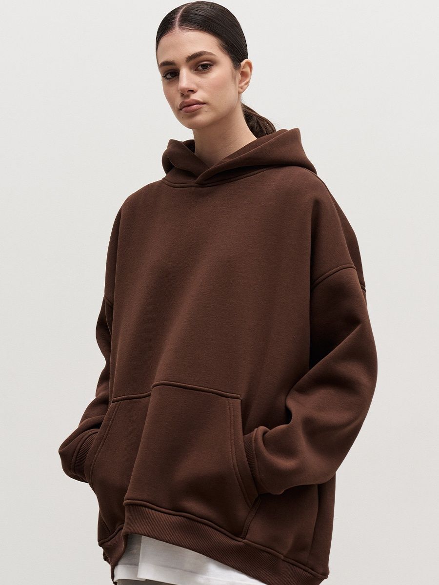 Elisa | Cómoda sudadera oversize con bolsillo delantero - ideal para otoño/invierno
