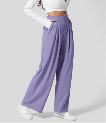 Pantalones slim fit casual para mujer
