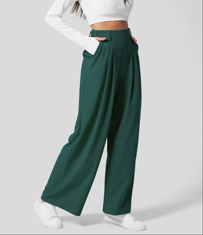 Pantalones slim fit casual para mujer