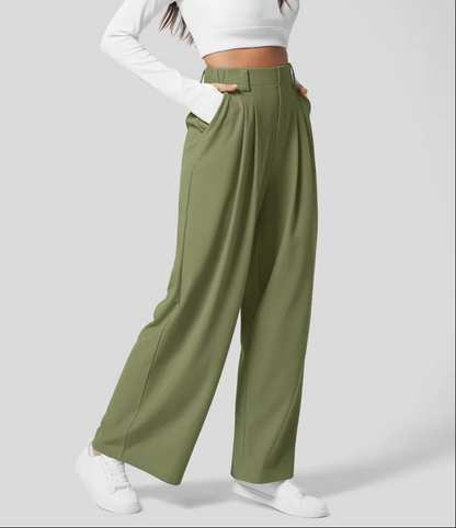 Pantalones slim fit casual para mujer