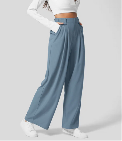Pantalones slim fit casual para mujer