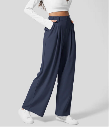 Pantalones slim fit casual para mujer