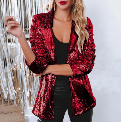 Blazer de lentejuelas Heidi