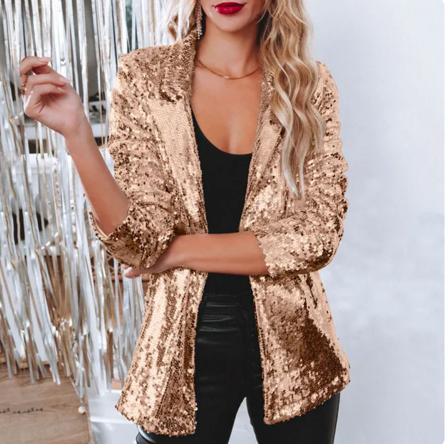 Blazer de lentejuelas Heidi