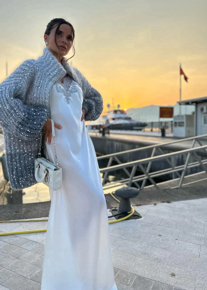 Queency Sweater | Chaqueta de punto oversize