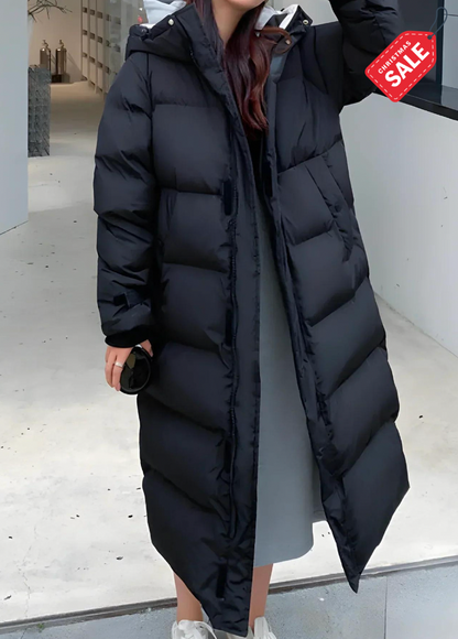 Alicia™ - Chaqueta larga impermeable y cortaviento