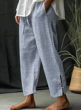 Pantalones a rayas clásicos