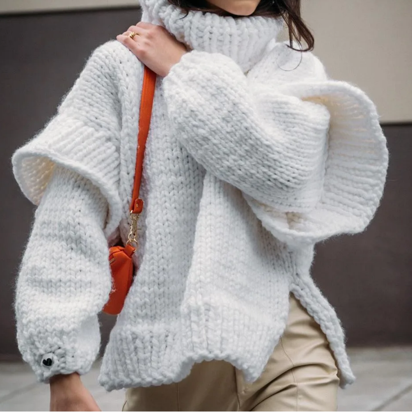 Jersey Verna | Jersey de cuello alto oversize
