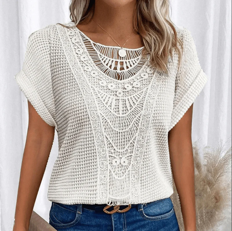 Blusa Amelia de mujer - Lujosa y vaporosa