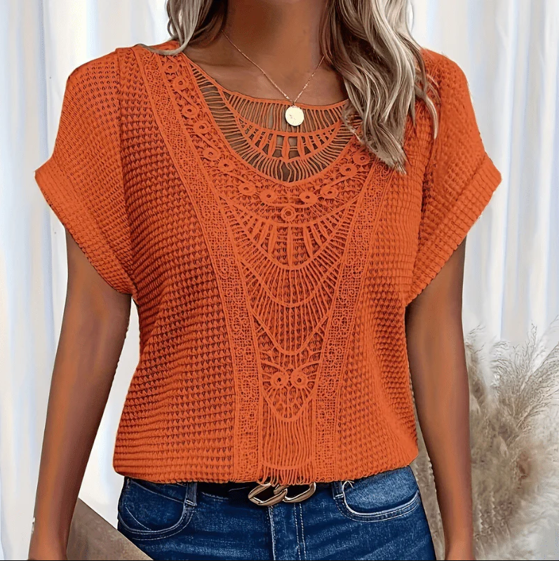 Blusa Amelia de mujer - Lujosa y vaporosa