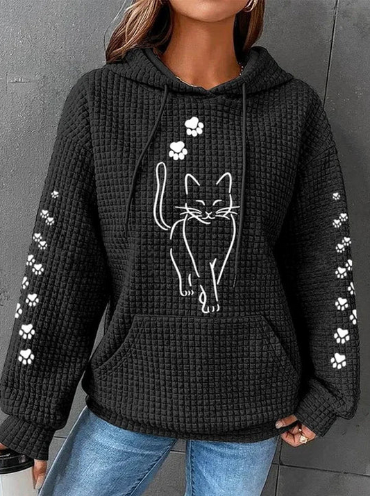 Maya l cómoda y cálida sudadera con capucha para mujer