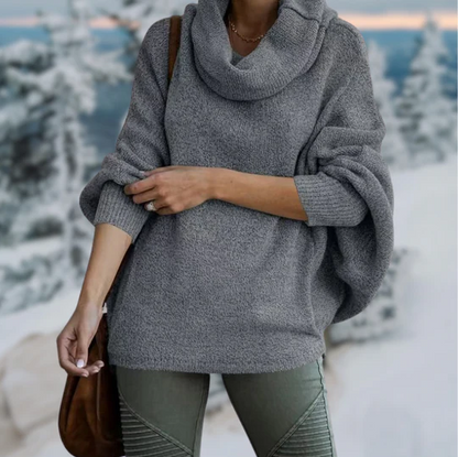 Liana | Elegante jersey de cuello alto para mujer