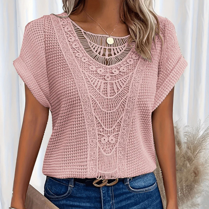 Blusa Amelia de mujer - Lujosa y vaporosa