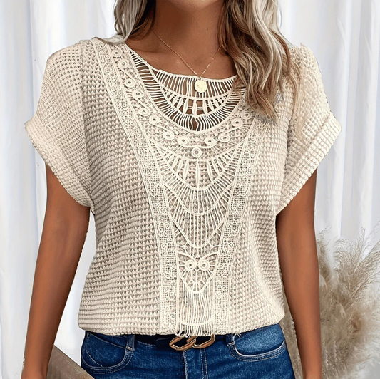 Blusa Amelia de mujer - Lujosa y vaporosa