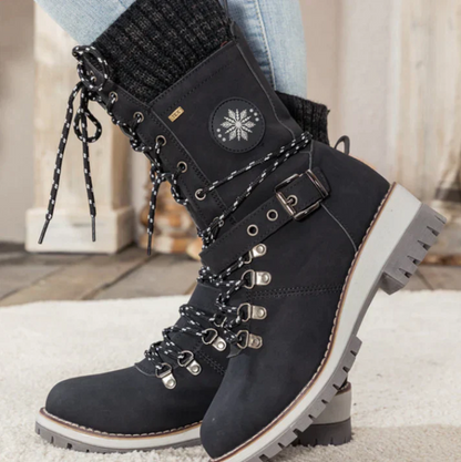 Alpina | botas de nieve hasta la rodilla impermeables para mujer