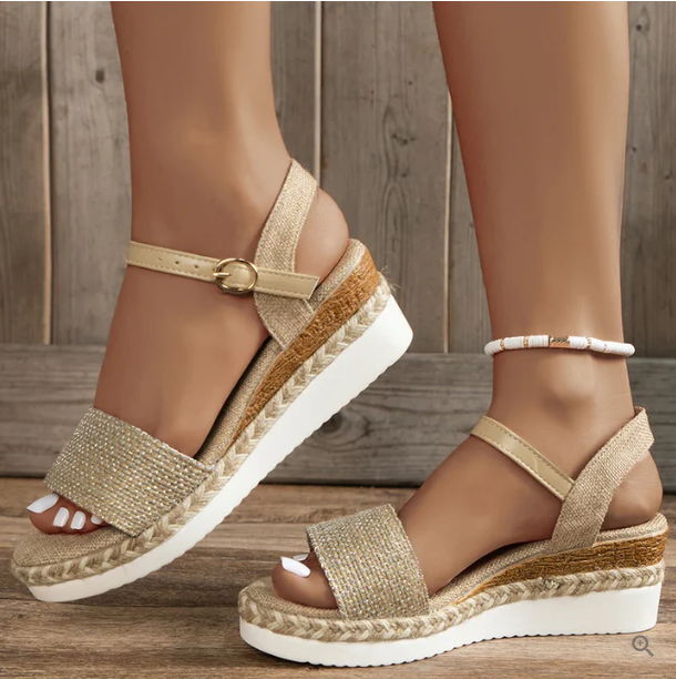 Sophia | sandalias con tacón de cuña verano 2024