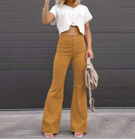 Pantalones anchos para mujer