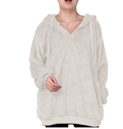 Zera | sudadera polar de mujer con cremallera en el cuello