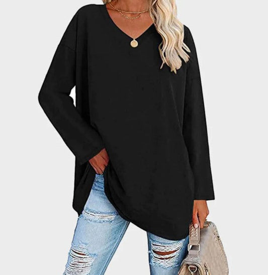 Ela | jersey con elegantes mangas largas