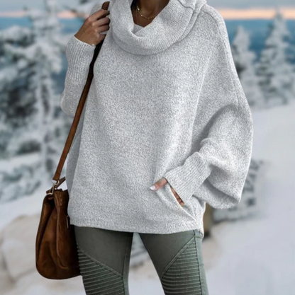 Liana | Elegante jersey de cuello alto para mujer