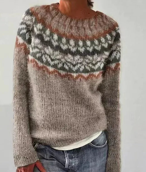 Jersey de punto a la moda