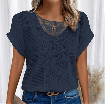 Blusa Amelia de mujer - Lujosa y vaporosa