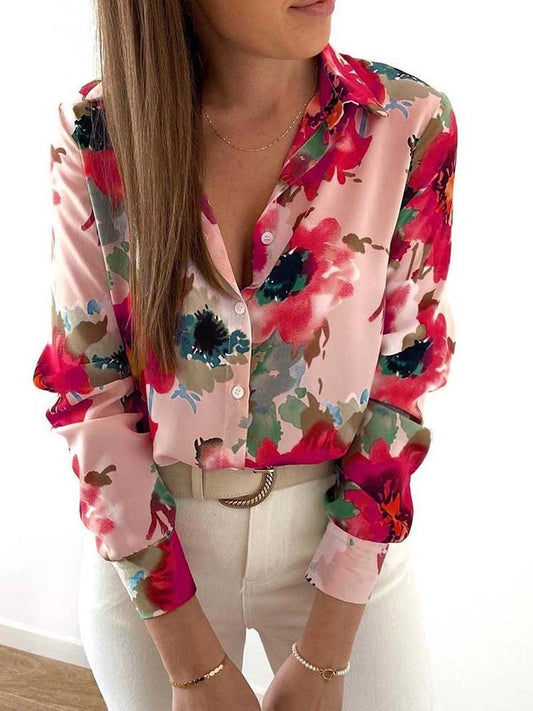JennsBlouse I Blusa Con Estampado Floral Para Mujer