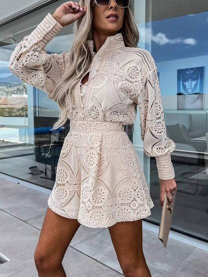 Conjunto de Encaje | Elegancia Romántica | Precioso Encaje | Perfecto para Bodas y Galas