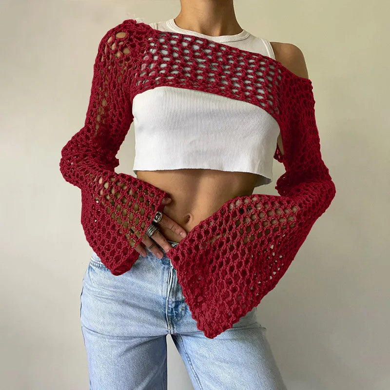Top de malla para mujer