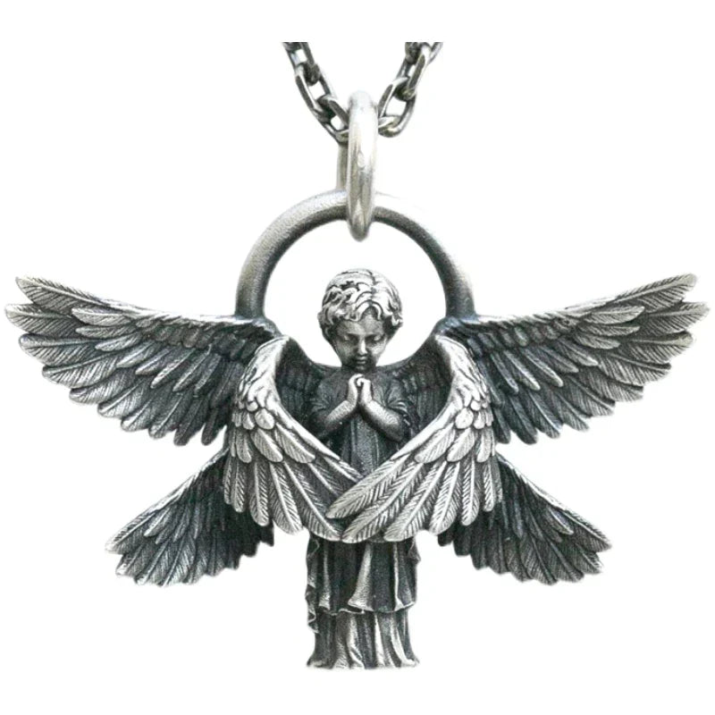 Collar de alas de ángel Serafín | Te protege allá donde vayas