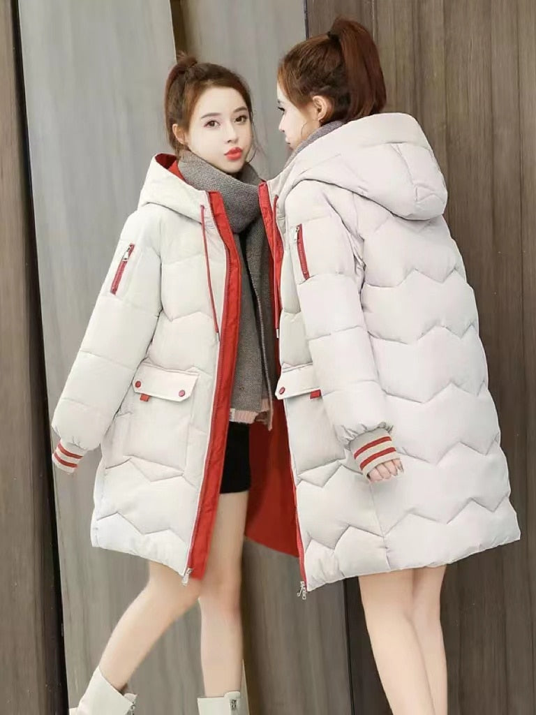 Margie | Chaqueta con capucha para mujer, elegante y cómoda