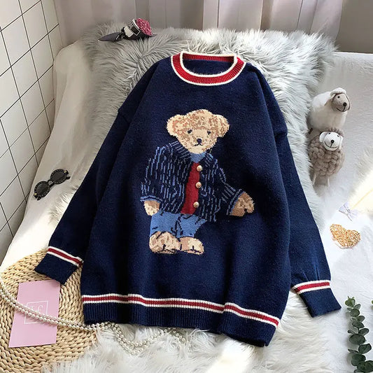 Jersey de punto bordado Lily para mujer