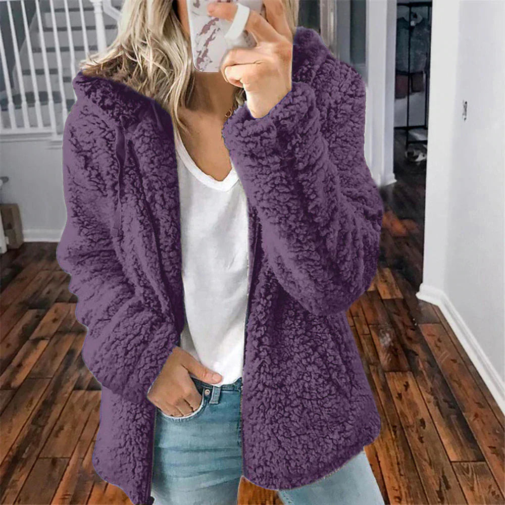 Chaqueta de invierno con capucha para mujer | Silvia