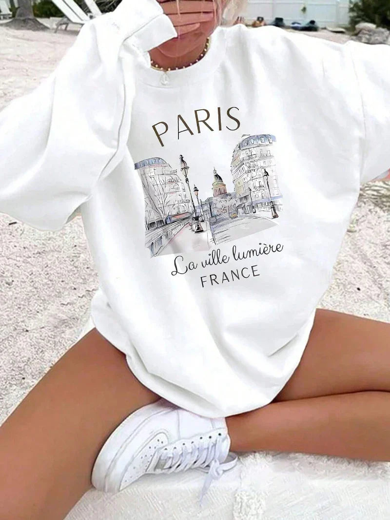 Jola jersey con estampado gráfico para mujer