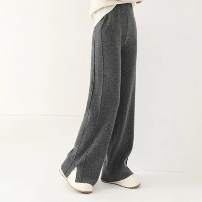 Emma | Pantalones anchos | Comodidad y estilo | Mezcla de lana de lujo