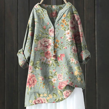 Qinna | camisa de lino y algodón