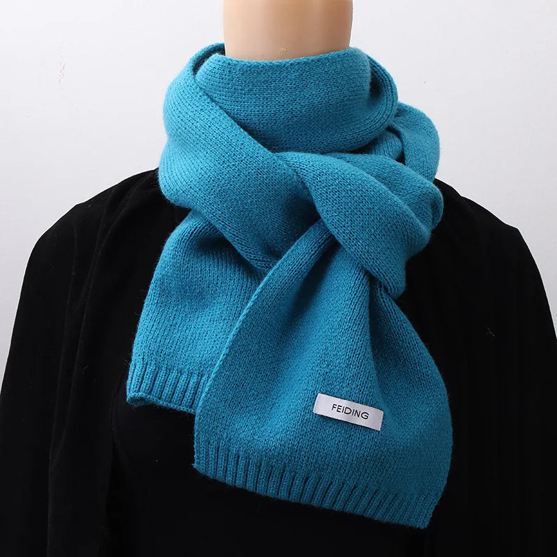 Cálida bufanda de invierno para mujer