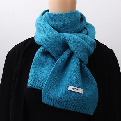 Cálida bufanda de invierno para mujer