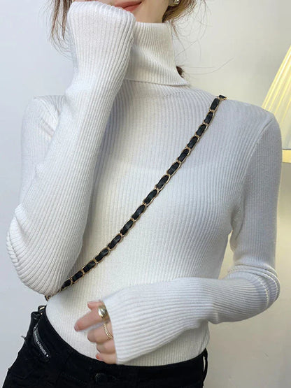 Jersey de cuello alto Margareta