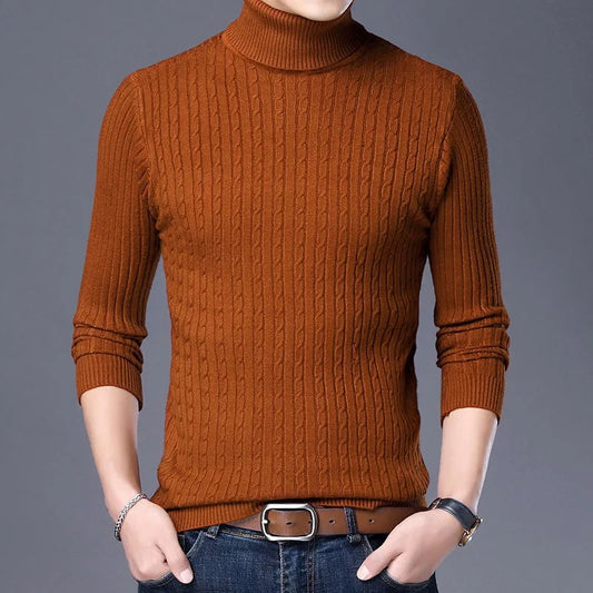 Bennie Sweater | Jersey de punto de cuello alto para hombre