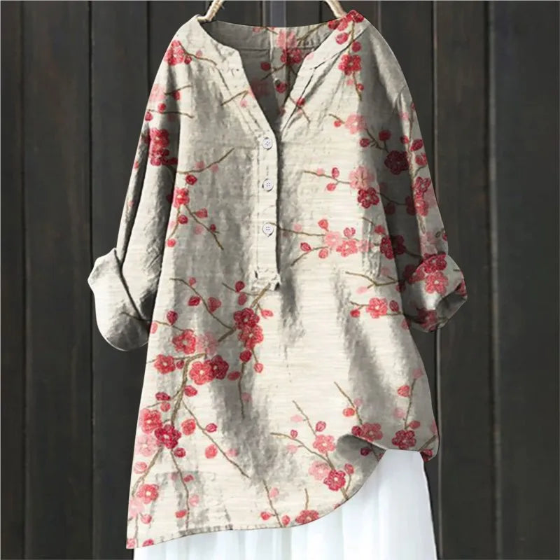 Qinna | camisa de lino y algodón