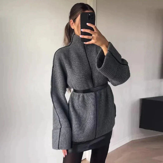 Preska Sweater | Jersey de cuello alto para mujer
