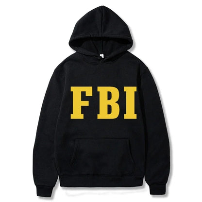 Paulo | Cálidas sudaderas unisex con estampado del FBI
