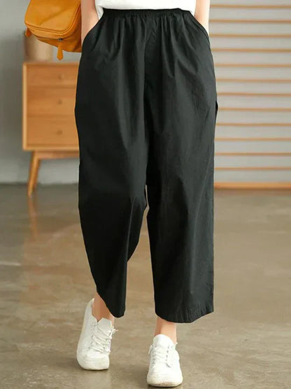 Pantalones de verano de algodón