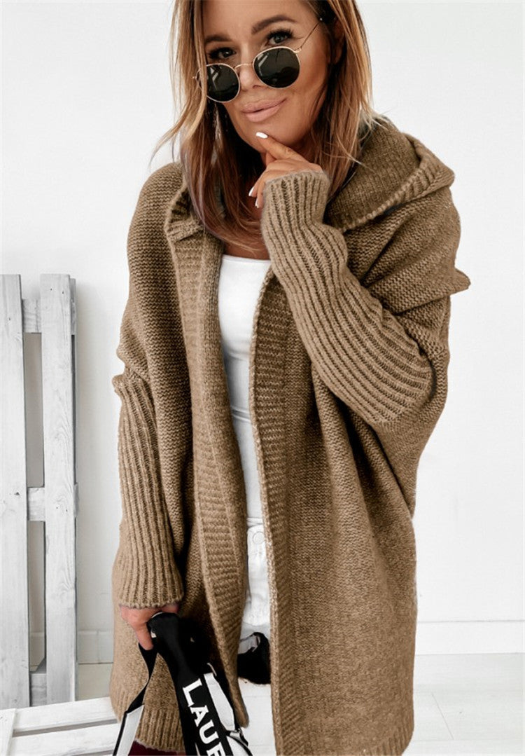 Jessiana - Chaqueta de punto acanalada para mujer