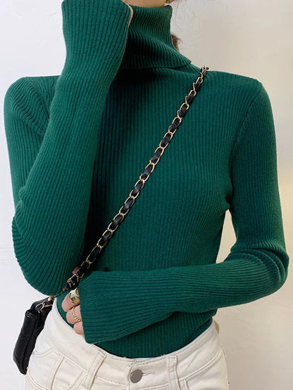 Jersey de cuello alto Margareta